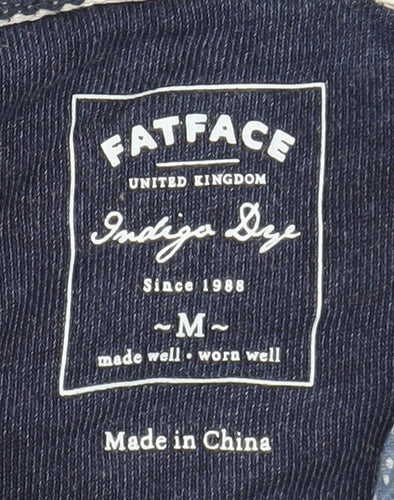 FatFace Men's Blue Full Zip Hoodie - Size M