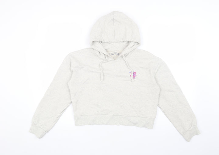 Disney Girls White Encanto Hoodie XS Pullover Graphic Print