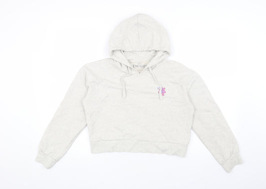 Disney Girls White Encanto Hoodie XS Pullover Graphic Print