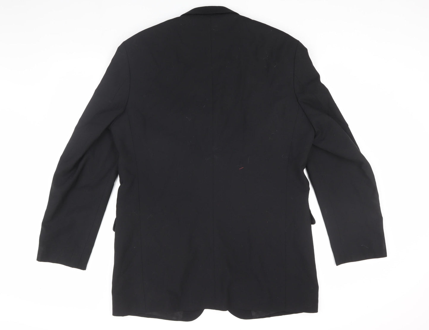 Marks and Spencer Men's Black Blazer, Size 42L, Classic