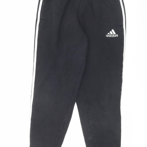 Adidas Unisex Black Jogger Trousers M with Pockets
