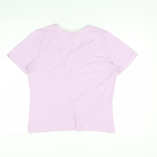 Jumper Women's Purple Embroidered T-Shirt M