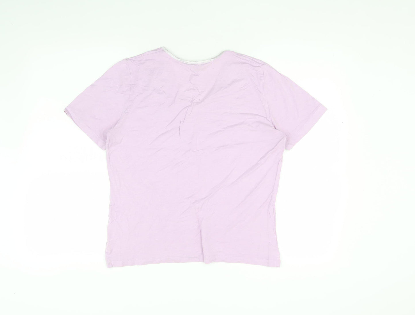 Jumper Women's Purple Embroidered T-Shirt M