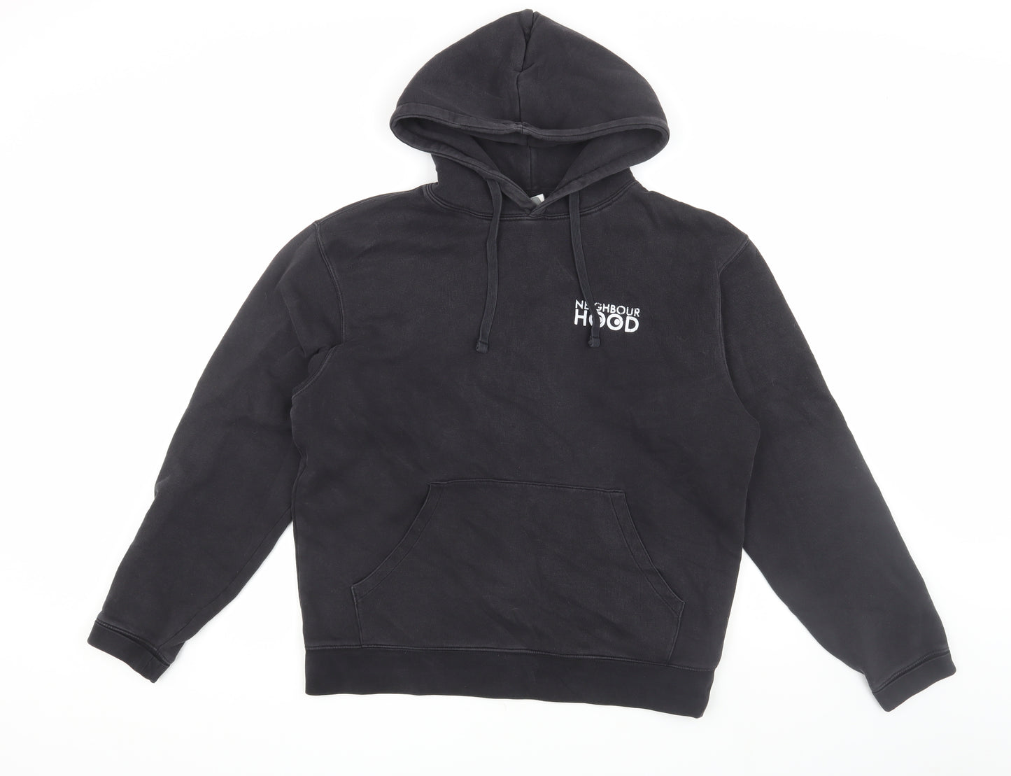 Russell Men's Black Pullover Hoodie - Size M