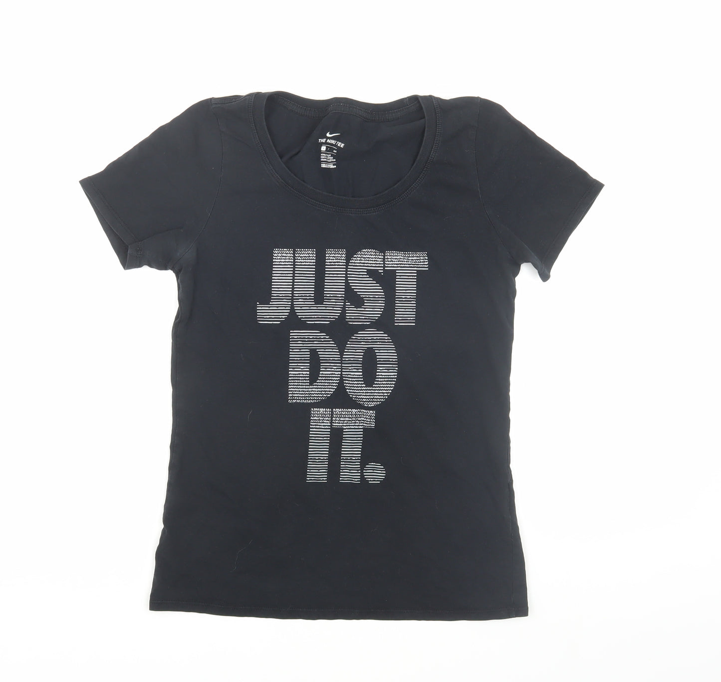 Nike Women's Black S Basic Crew Neck Athletic T-Shirt