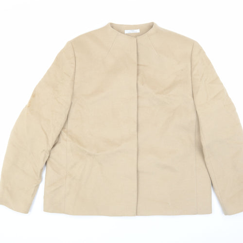 Marks and Spencer Women's Beige Jacket Size 16