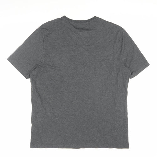 Southern Comfort Mens Grey Graphic Print XL T-Shirt