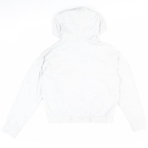 Vans Women's Grey Logo Pullover Hoodie, M Casual