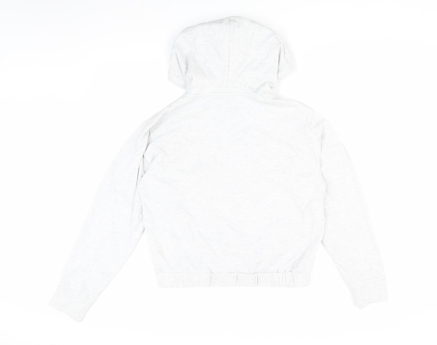 Vans Women's Grey Logo Pullover Hoodie, M Casual