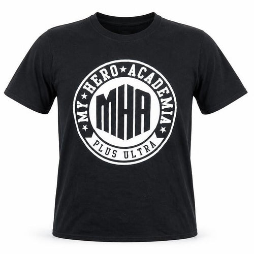 Furnimation Men’s Black My Hero Academia T-Shirt S