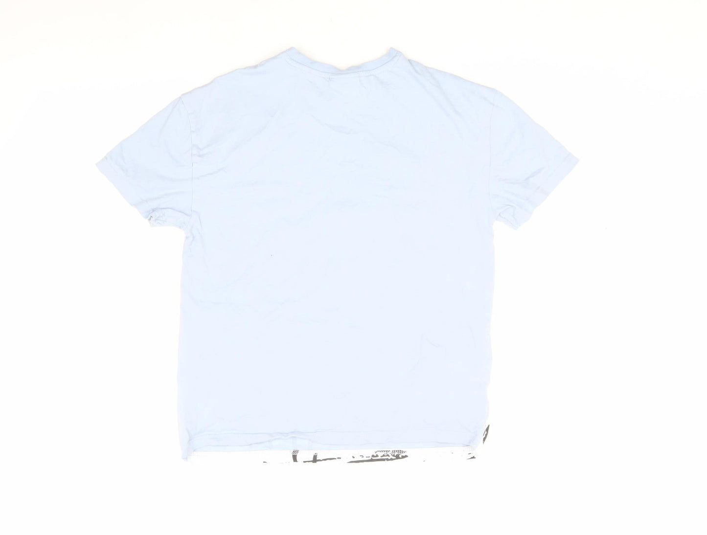 Sonic the Hedgehog Boys Blue Cartoon T-Shirt - Size 10-11 Years