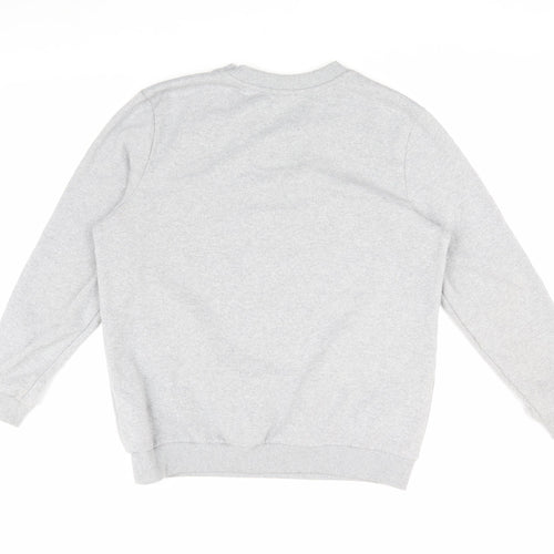 Disney Women's Grey M Pullover Christmas Sweatshirt