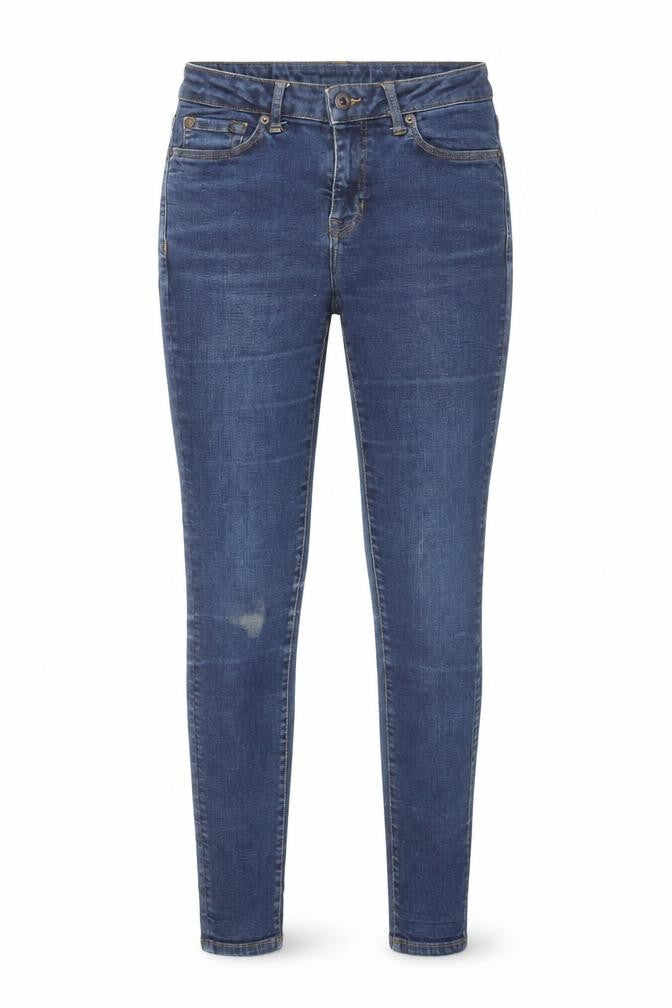 Front view of Jack Wills Women's Blue Skinny Jeans, size 28