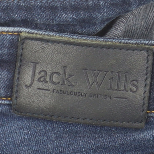 Jack Wills Women's Blue Skinny Jeans Size 28