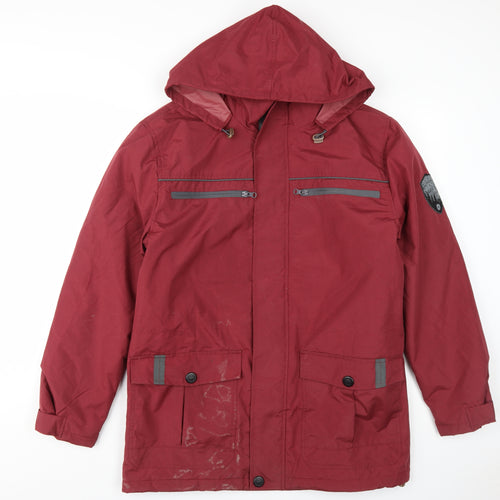 Atlas for Men Red Parka Jacket - Men's S