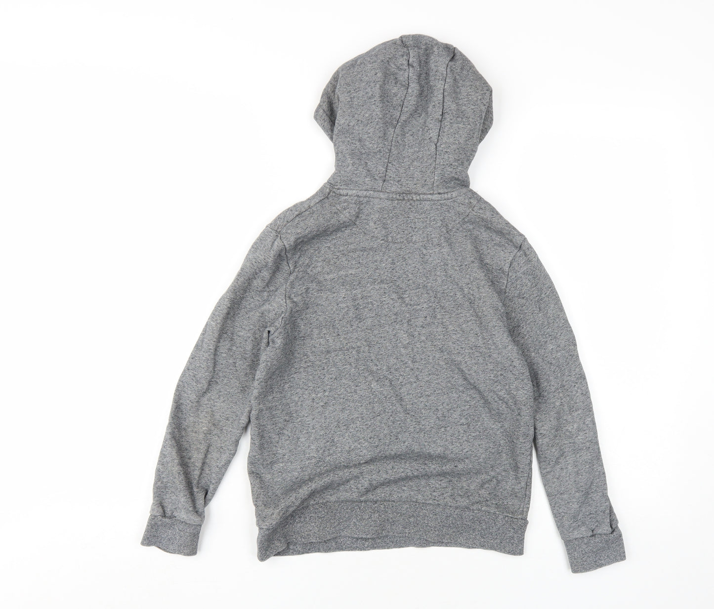 Marks and Spencer Boys Grey Pullover Hoodie 9-10 Years