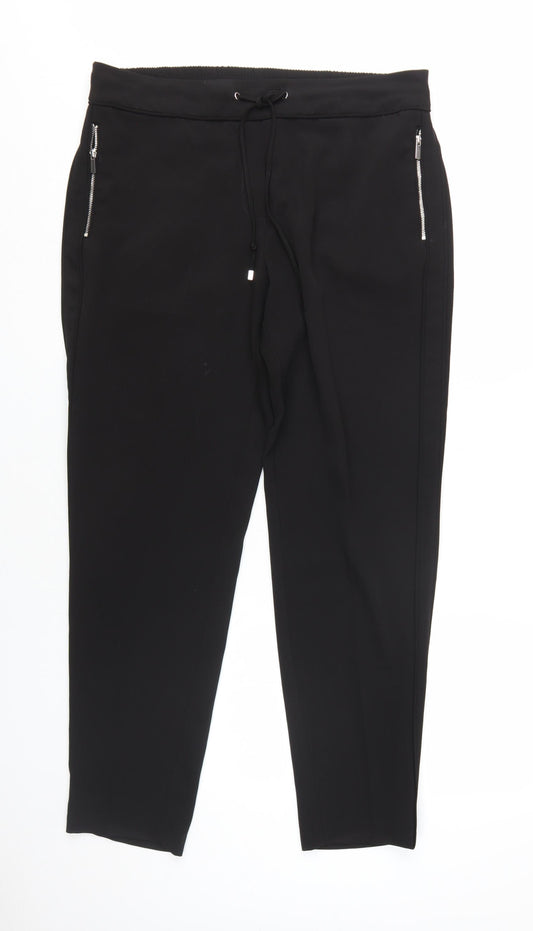 Wallis Women Black Joggers Size 14