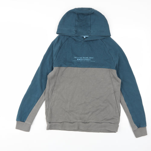 Marks and Spencer Boys Multicoloured Hoodie 13-14 Years