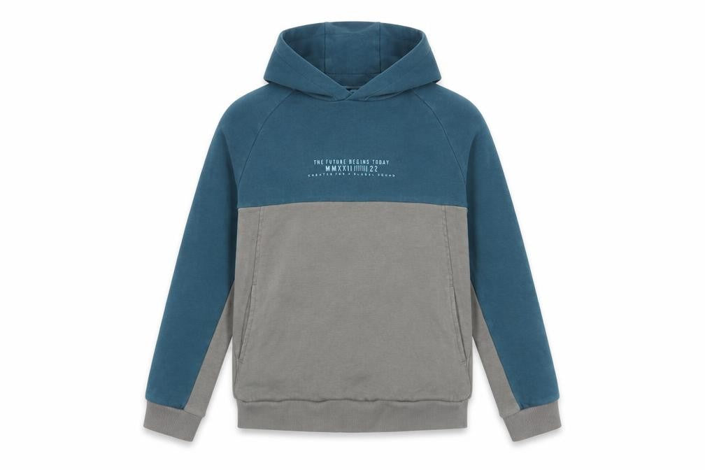 Front view of Marks & Spencer boys’ multicoloured hoodie 13-14 years