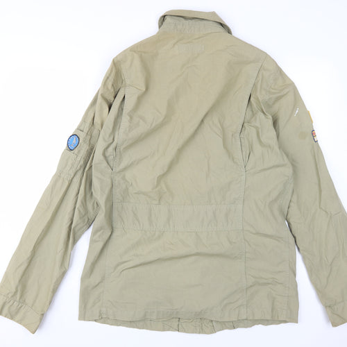 Next Men's Green Military Jacket - Medium, Army Style