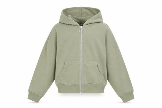 New Look Girls Green Full Zip Hoodie 12-13 Years