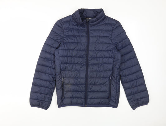 Flipback Boys Blue Puffer Jacket 11-12 Years Lightweight