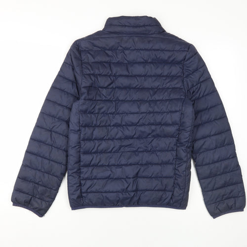 Flipback Boys Blue Puffer Jacket 11-12 Years Lightweight