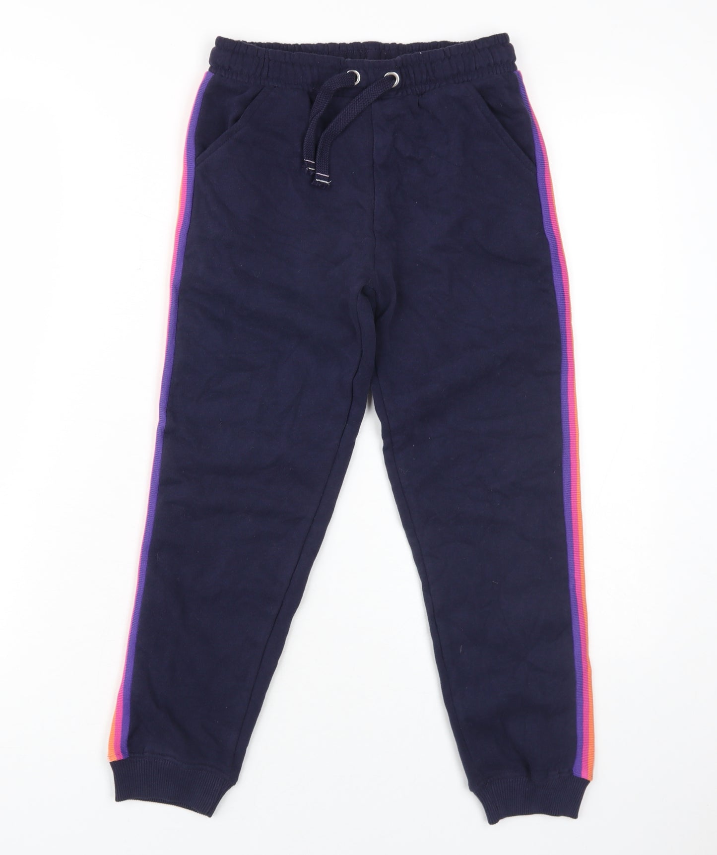 Next Girls Blue Jogger Trousers, Age 9, Comfy & Stylish