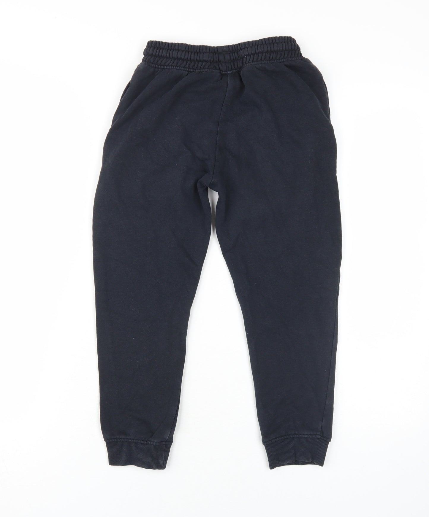 Next Boys Blue Jogger Trousers 8 Years Elastic Waist