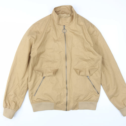 Topman Beige Men's Windbreaker Jacket Size M