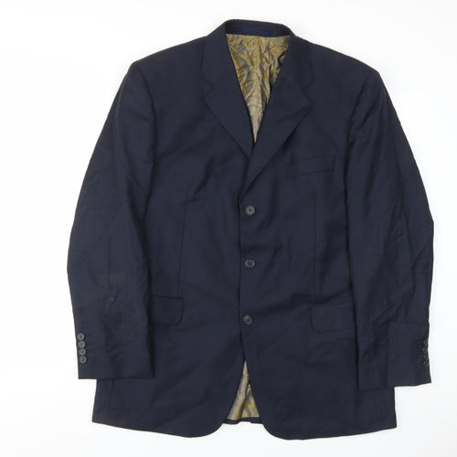 Berwin & Berwin Men's Navy Blazer, Size 42, Regular Fit