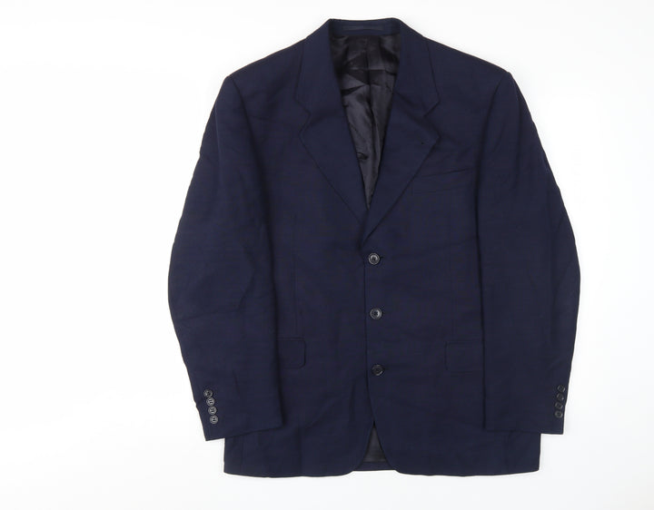 Pierre Cardin Men's Blue Blazer 40R Regular Fit