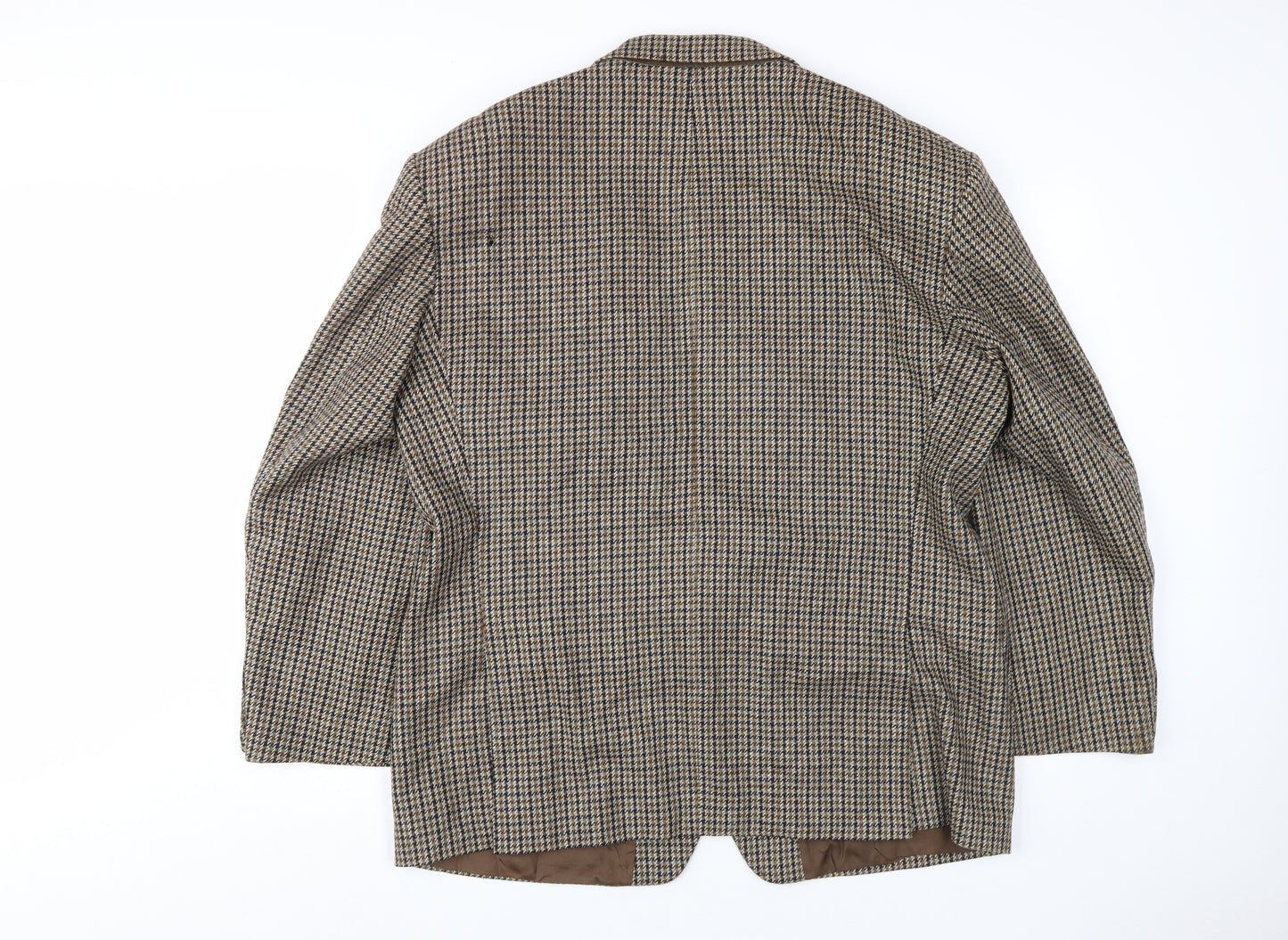 St Michael Men's Green Check Blazer, Size 44S, Wool