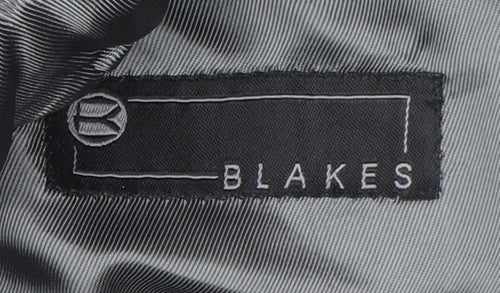 Blakes Men's Grey Striped Blazer, 42R