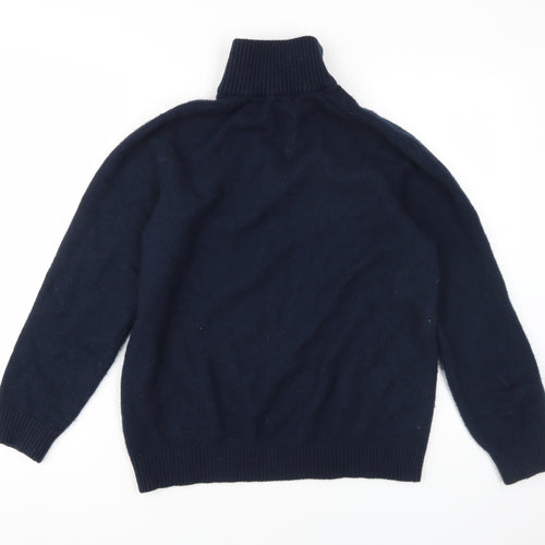 Selected Homme Men's Blue XL Wool Pullover Jumper