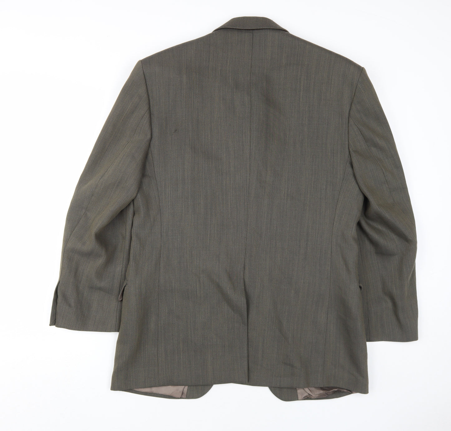 Jeff Banks Men's Green Blazer, Size 38S, Wool Mix
