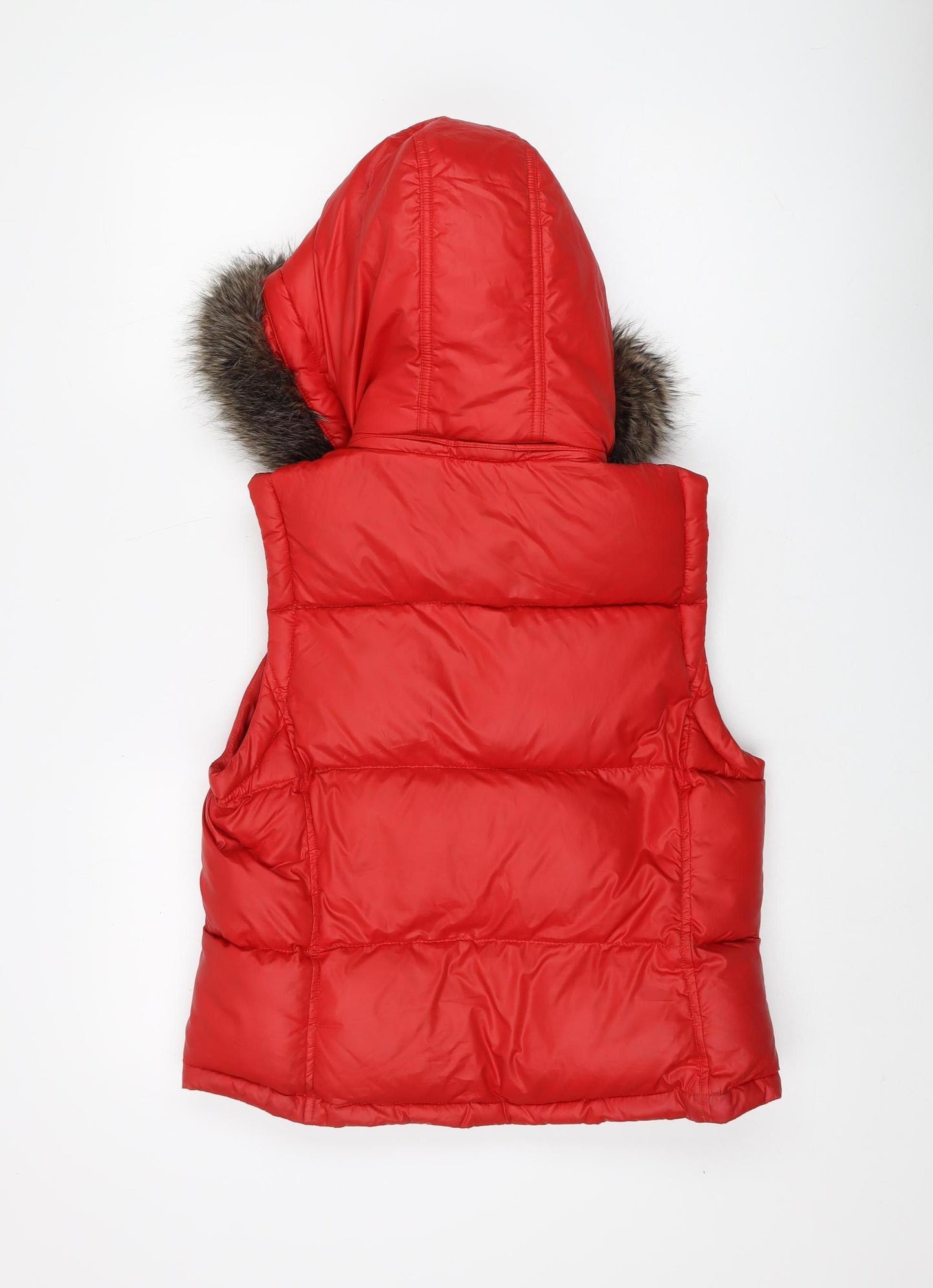 Ralph Lauren Red Women's Puffer Waistcoat M