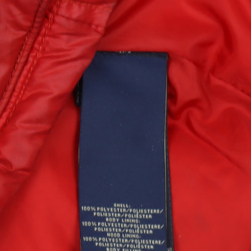 Ralph Lauren Red Women's Puffer Waistcoat M