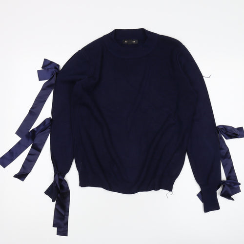 QED London Women's Blue Pullover Jumper M