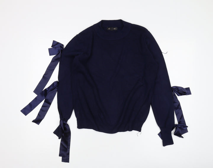 QED London Women's Blue Pullover Jumper M