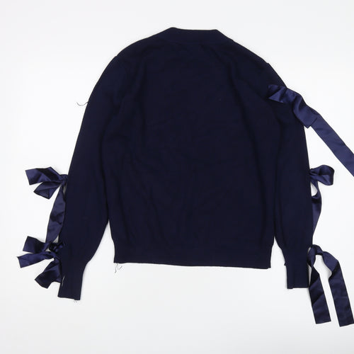 QED London Women's Blue Pullover Jumper M
