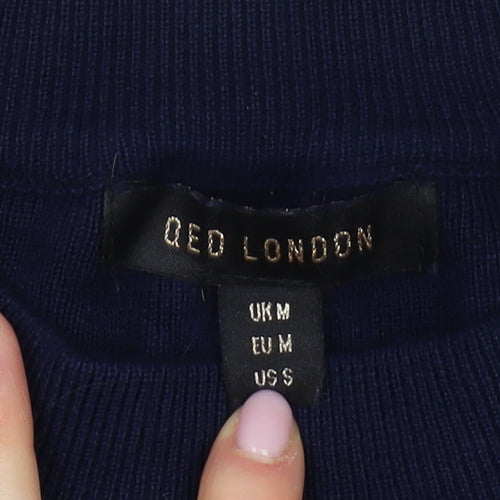 QED London Women's Blue Pullover Jumper M