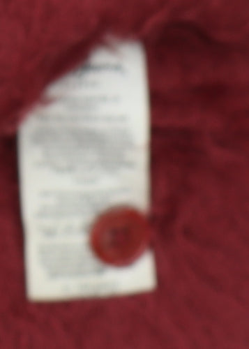 Pepe Jeans Women's Red Cardigan Size 10 V-Neck