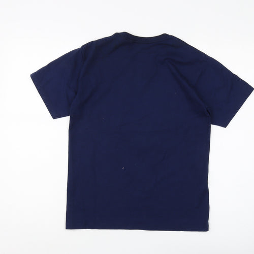 Velva Sheen Boys Blue Disney Mickey Mouse T-Shirt - L, Graphic