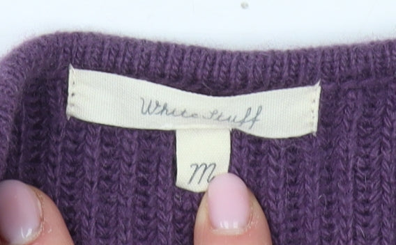 White Stuff Women's Purple Cardigan, M, Long Sleeve