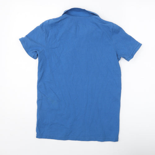 Original Penguin Boys Blue Polo Shirt 12-13 Y Casual Logo