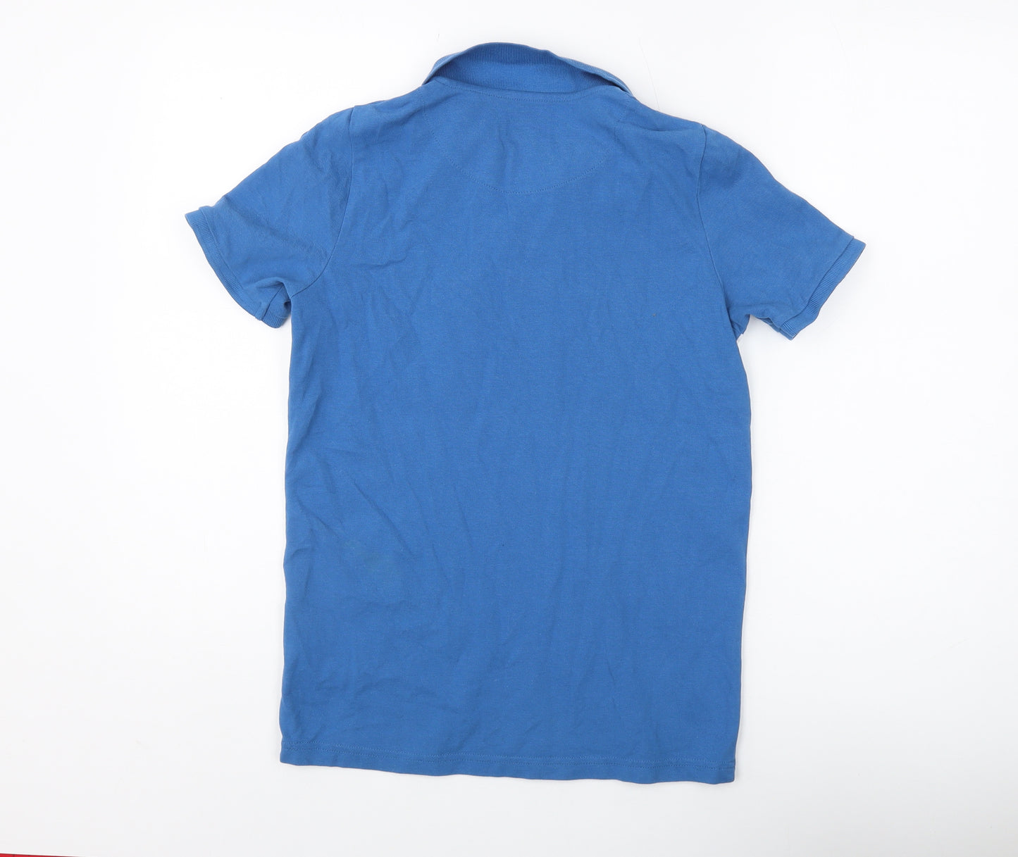 Original Penguin Boys Blue Polo Shirt 12-13 Y Casual Logo