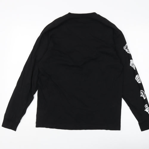 Vans Black Medium Men's Long Sleeve T-Shirt