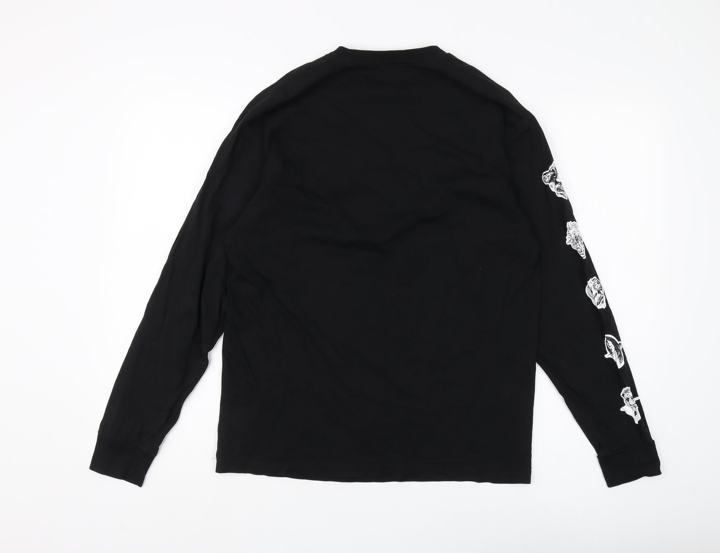 Vans Black Medium Men's Long Sleeve T-Shirt