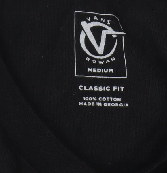 Vans Black Medium Men's Long Sleeve T-Shirt